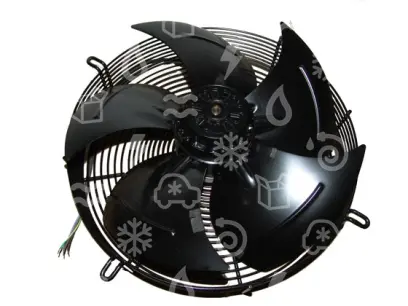 ventilátor sací, d = 350 mm, 1~230V, 50 Hz, 4 pol, EBM PAPST